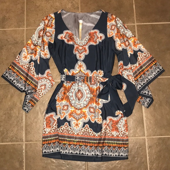 Anthropologie Dresses & Skirts - Anthro | Uncle Frank | Boho Dress with Bell Sleeve